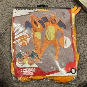 Pokemon Charizard Kids Costume - Orange and Yellow